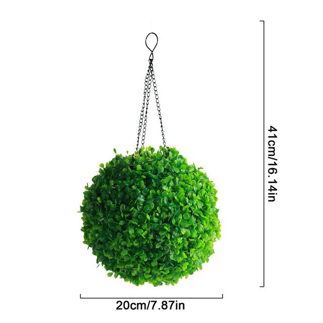 Artificial Plant Topiary Ball with LED lights